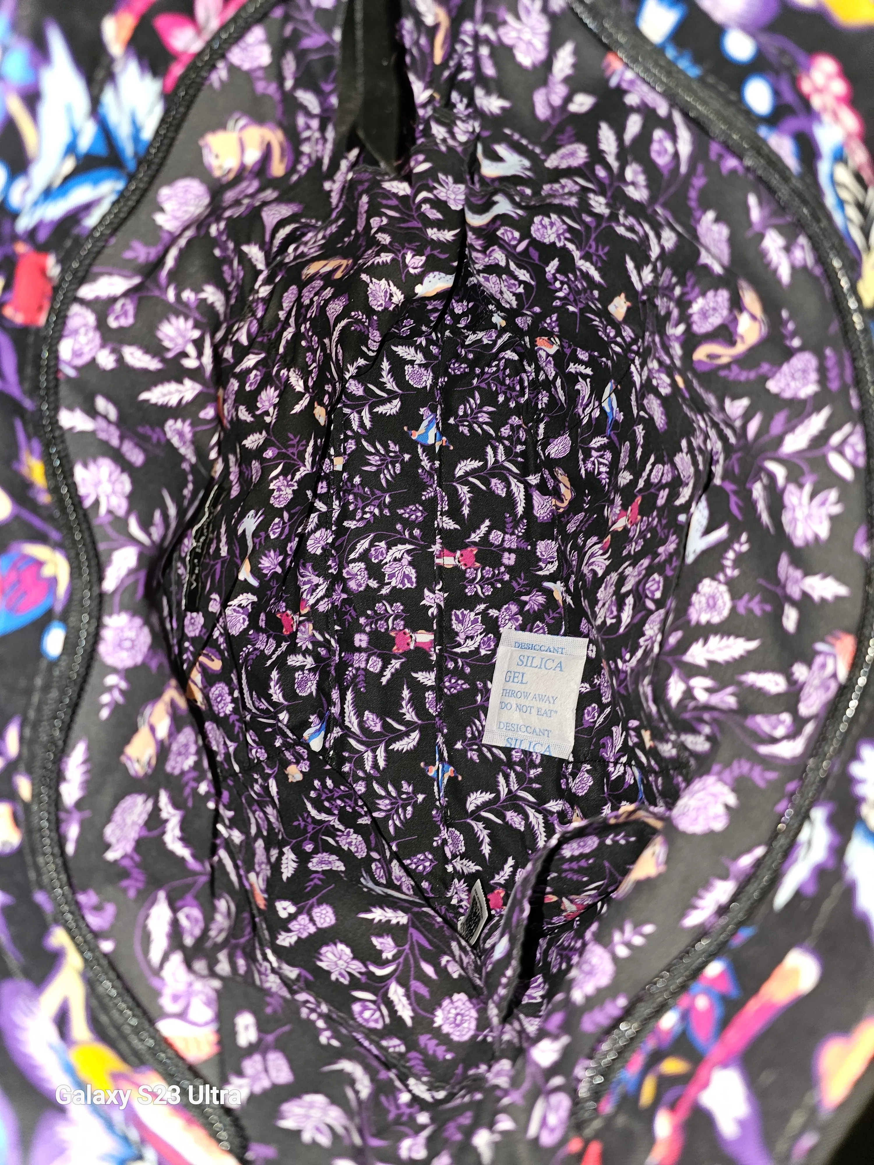 Vera Bradley RFID L'td Edition Animal Floral Tote Shoulderbag with BONUS Accessory