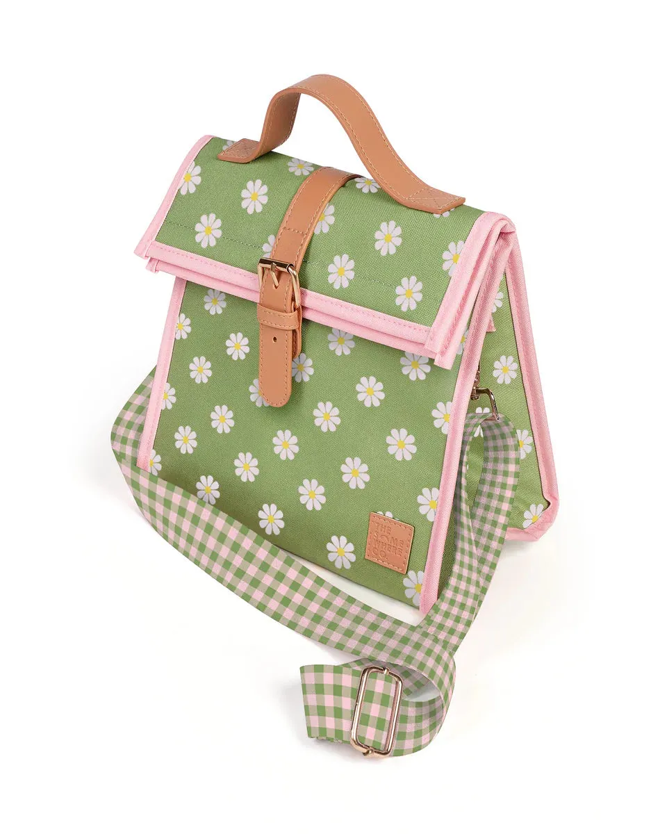 Versailles Garden Lunch Satchel With Strap
