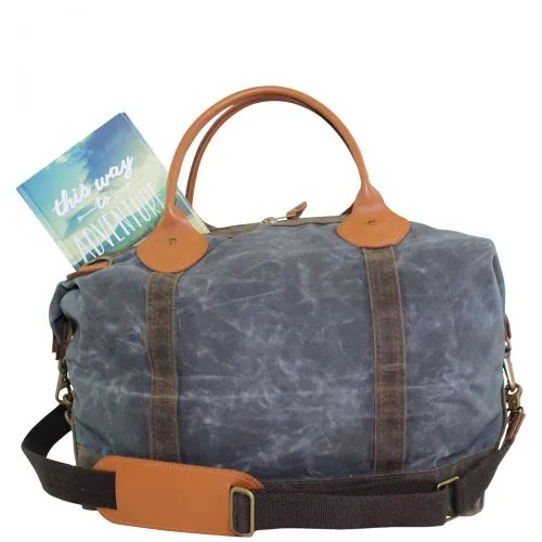 Waxed Weekender Totes