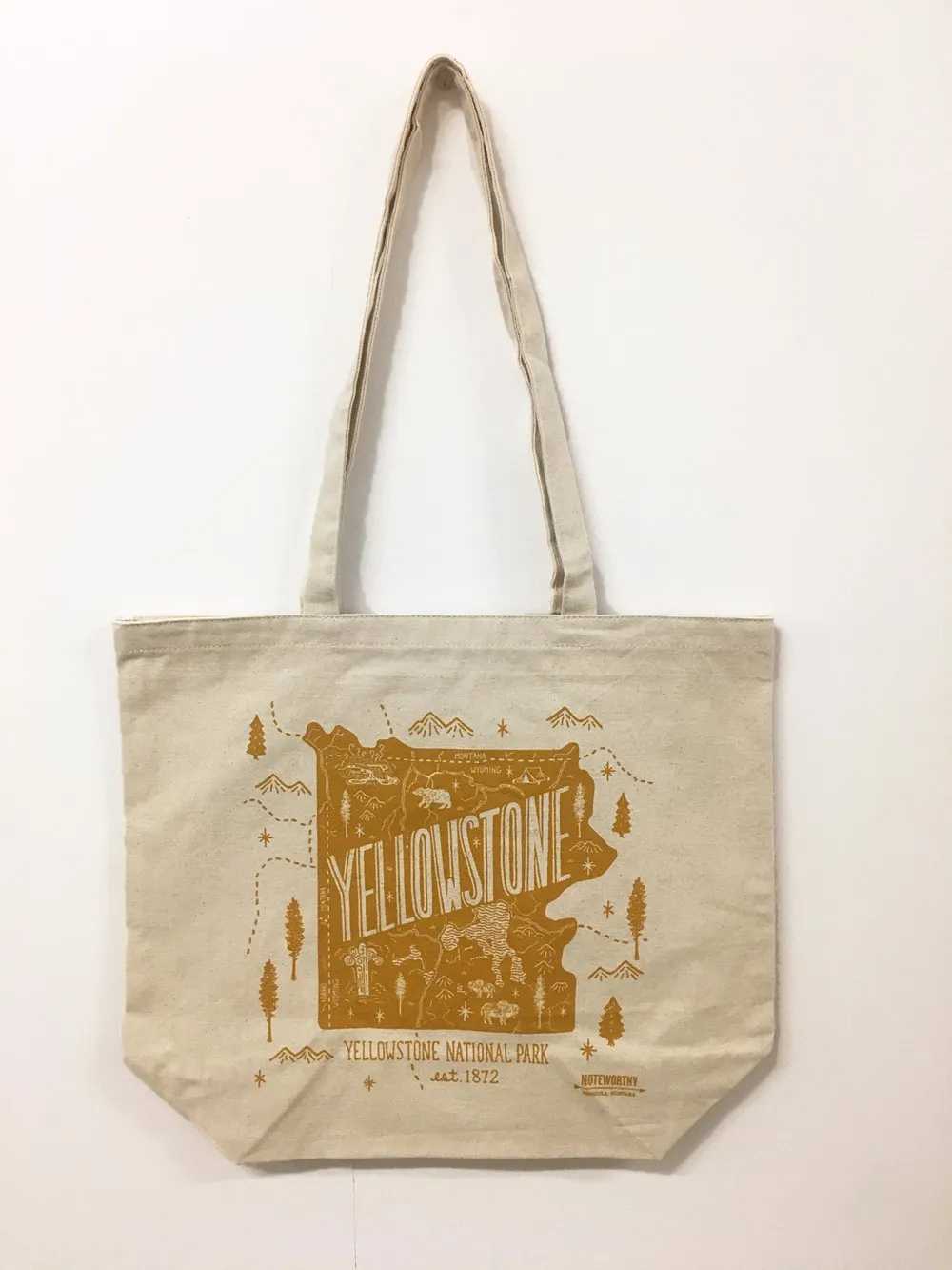 Yellowstone National Park, Tote Bag